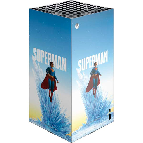 Superman 2025 Fortress of Solitude Classic Rise XBox Series X Digital Edition Console Skin